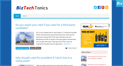 Desktop Screenshot of biztechtonics.com